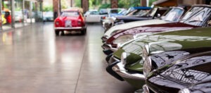 Oldtimer in der Werkstatt